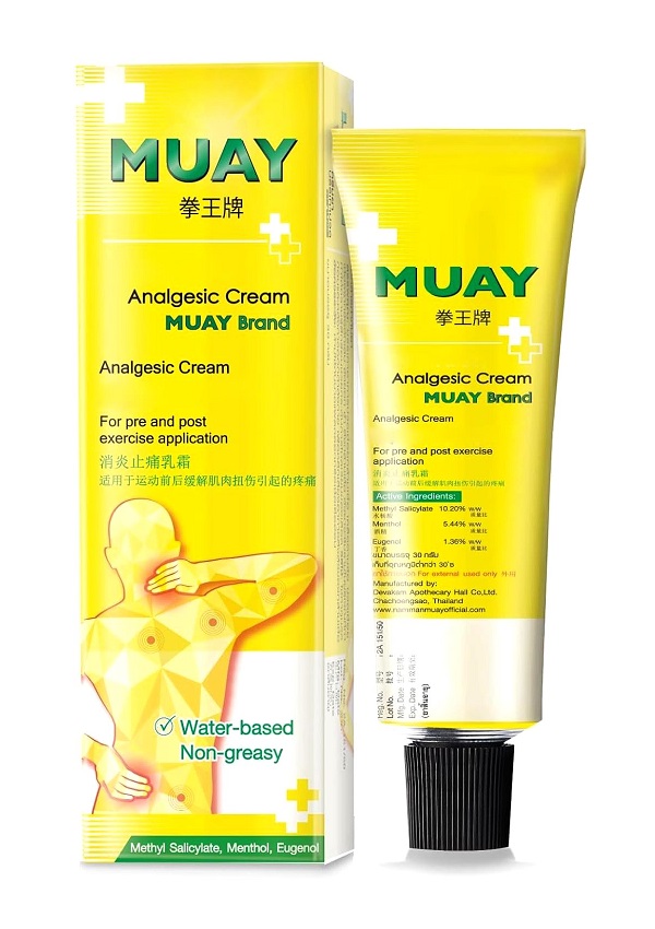 Crema Thai per massaggi o Muay Thai Boxe e MMA - Muay brand 100g